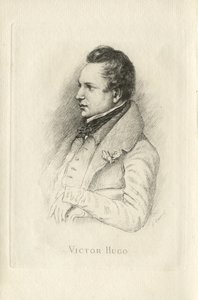 Retrato de Victor Hugo 1802-1885
