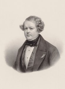 Retrato del compositor Auguste-Mathieu Panseron 1796-1859, 1850