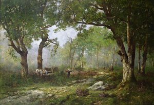El Bosque de Fontainebleau de Leon Richet