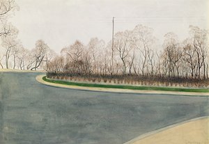 Carretera desierta de Leon Spilliaert