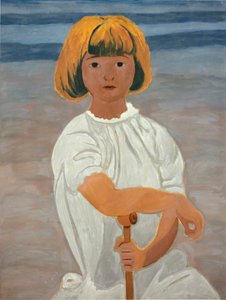 Chica en la playa de Leon Spilliaert
