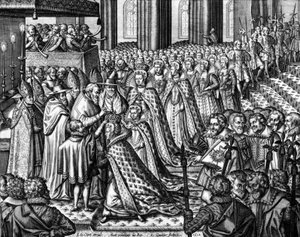 Coronación de la reina francesa María de Médicis el 13 de mayo