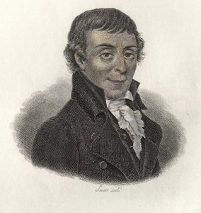 Retrato del Abate Gaultier (1746-1818), profesor y metodólogo de la educación general francesa. En 