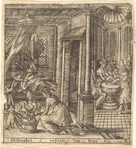 El Nacimiento de Juan el Bautista de Leonard Gaultier