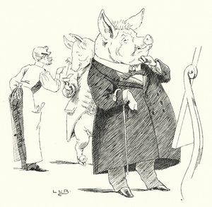 Barbero, barbero, afeita un cerdo; ¿cuántos pelos harán una peluca? de Leonard Leslie Brooke