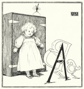 Gran A, pequeña a, B rebotando de Leonard Leslie Brooke