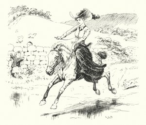 Tenía un pequeño pony, su nombre era Dapple-grey de Leonard Leslie Brooke