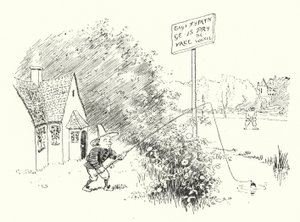 Pequeño Tommy Tittlemouse (grabado) de Leonard Leslie Brooke