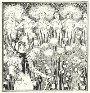 Señora Mary, bastante contraria, ¿cómo crece tu jardín? de Leonard Leslie Brooke