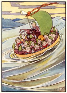 Los Jumblies de Leonard Leslie Brooke