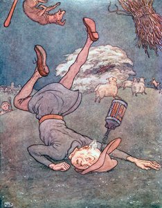 El hombre en la luna de Leonard Leslie Brooke