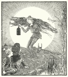 El hombre en la luna, cayó rodando de Leonard Leslie Brooke