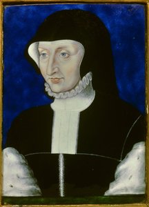 Retrato de Antoinette de Bourbon de Leonard Limosin