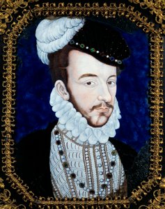 Retrato de Carlos IX, Rey de Francia de Leonard Limosin