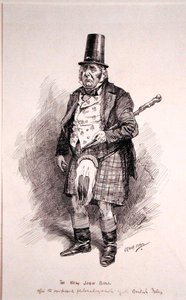 El nuevo John Bull, ilustración de Punch, publicada el 26 de octubre de 1910 de Leonard Raven Hill