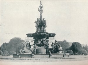 Fuente en Curraghmore, La Residencia del Marqués de Waterford de Leonard Willoughby