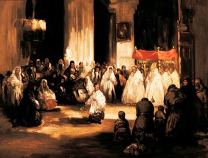 El Dios Todopoderoso. Madrid. Museo Romántico. de Leonardo Alenza