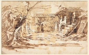 Conjunto para un belén navideño de Leonardo Scaglia
