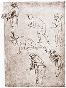 Adoración de los Pastores, c1478-1480 de Leonardo da Vinci
