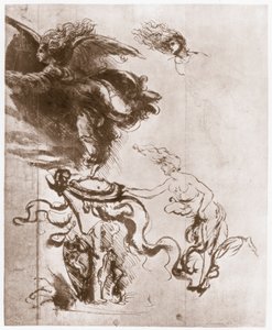 Alegoría de la Fortuna, c1483 de Leonardo da Vinci