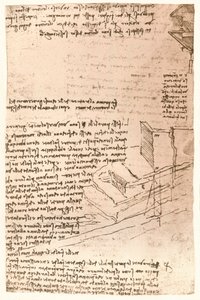 Dibujo arquitectónico, c.1472-c.1519 1883 de Leonardo da Vinci