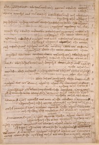 Arundel 263, f.154v, notas de Leonardo da Vinci del 