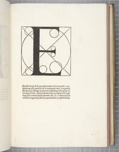Divina Proportione, por Luca Pacioli de Leonardo da Vinci