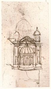 Dibujo de arquitectura eclesiástica, c1472-c1519 1883
