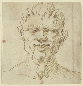 Cabeza de fauno de Leonardo da Vinci