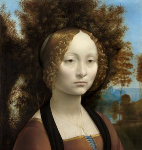 Ginevra de Benci de Leonardo da Vinci