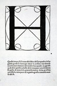 H, ilustración de 