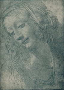 Cabeza de una Virgen de Leonardo da Vinci