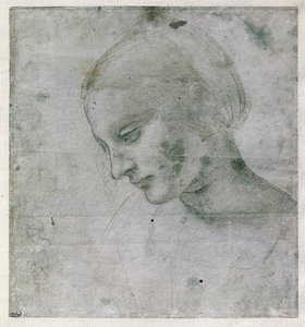 Cabeza de una joven o Cabeza de la Virgen de Leonardo da Vinci