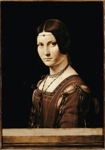 La Belle Ferronniere de Leonardo da Vinci