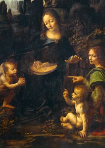 La Vierge aux rochers - La Virgen de las Rocas ... de Leonardo da Vinci