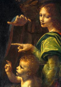 La Vierge aux rochers - La Virgen de las Rocas ... de Leonardo da Vinci