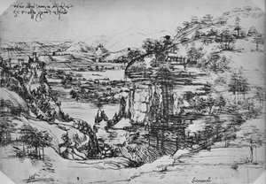 Paisaje, c1480 1945