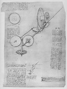 Máquina para dar forma a varillas de hierro para hacer cañones, c1480