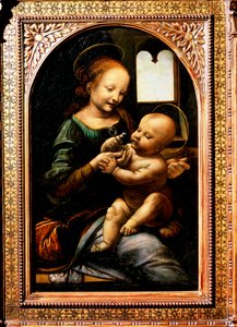 Madonna con una flor, Madonna Benois de Leonardo da Vinci