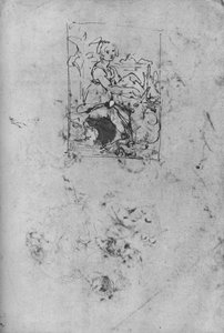Doncella con un unicornio, c1478-1480 1945
