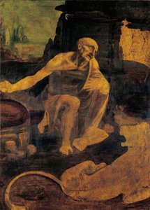 San Jerónimo, c.1480-82 de Leonardo da Vinci