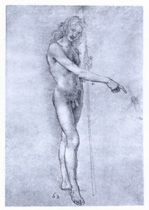 San Juan Bautista, c1478 de Leonardo da Vinci