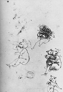 Estudios de niños y gatos, 1478-1481, 1945
