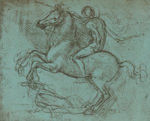 Estudio para el Monumento Sforza, c1482-c1499