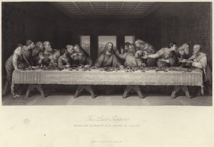 La última cena de Leonardo da Vinci
