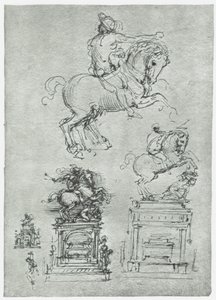 Monumento Trivulzio, c1511 de Leonardo da Vinci
