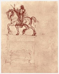 Monumento Trivulzio (c. 1511) de Leonardo da Vinci