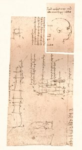 Dos dibujos que ilustran la teoría de las proporciones de la figura humana, c1472-c1519 1883 de Leonardo da Vinci