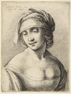 Mujer con redecilla
