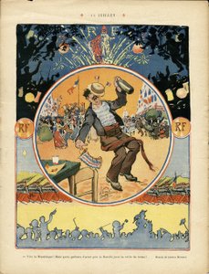 Ilustración de Leonce Burret (1865-1915) en Le Rire de Leonce Burret